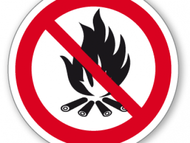 Zákaz rozdělávání ohně
